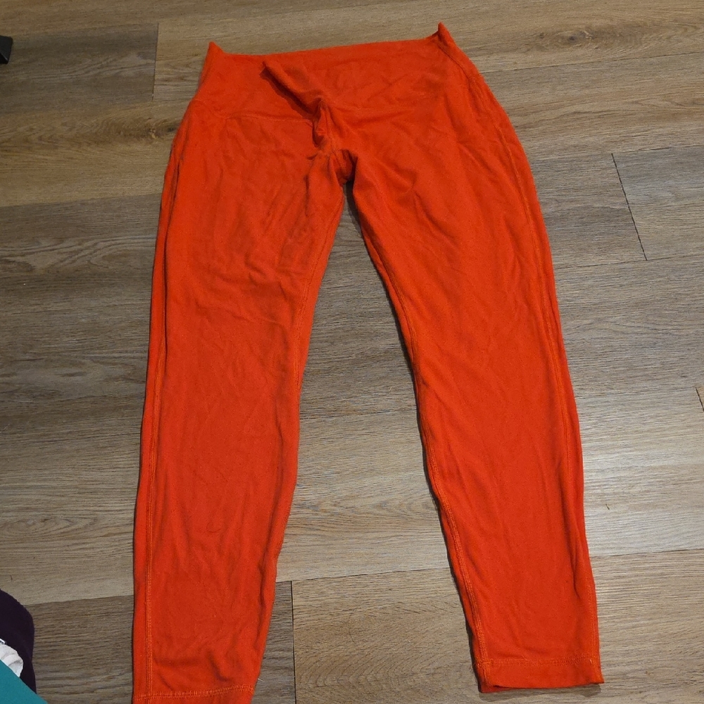 lululemon athletica Fiery Red Leggings